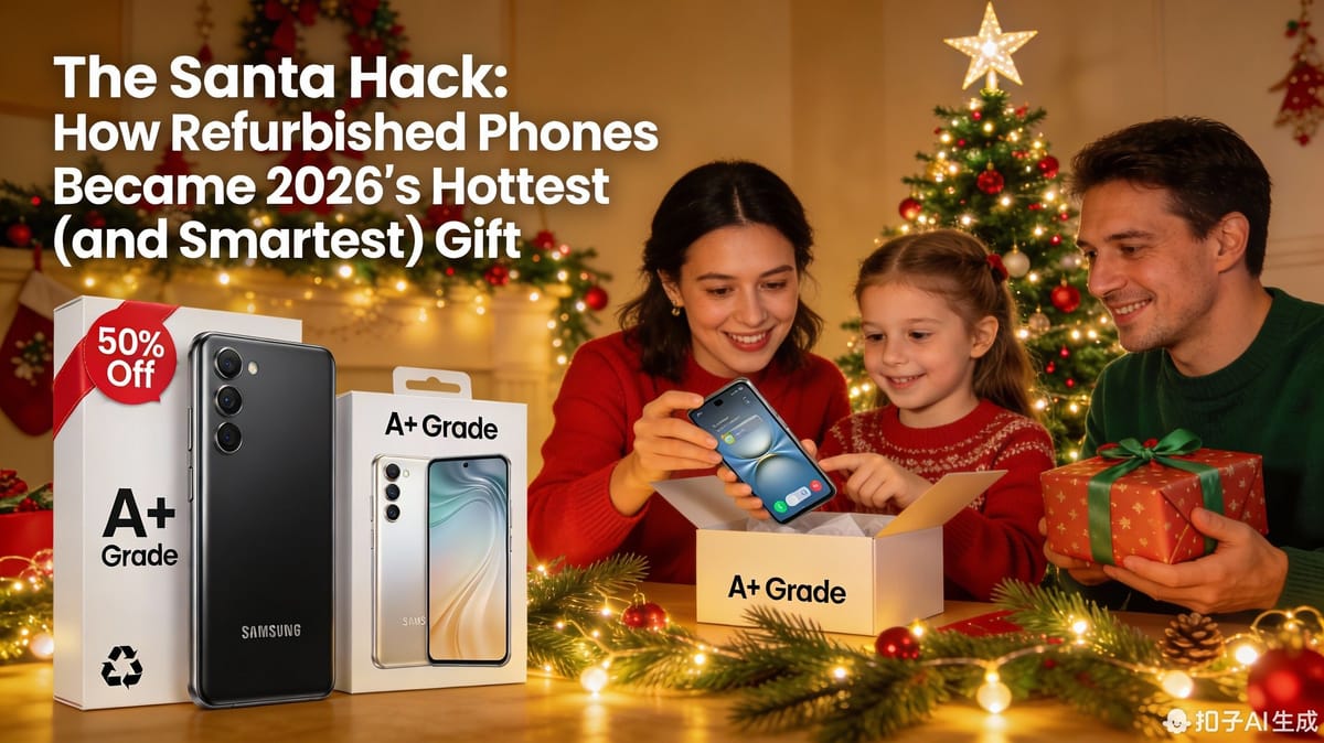 The Santa Hack: How Refurbished Phones Became 2026's Hottest (and Smartest) Gift