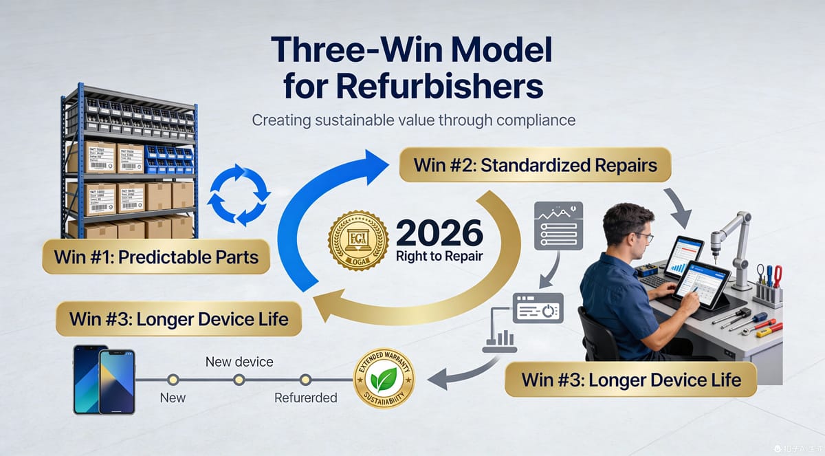 Right to Repair 2026: How New Laws Are Unlocking a Goldmine for B2B Refurbished Tech