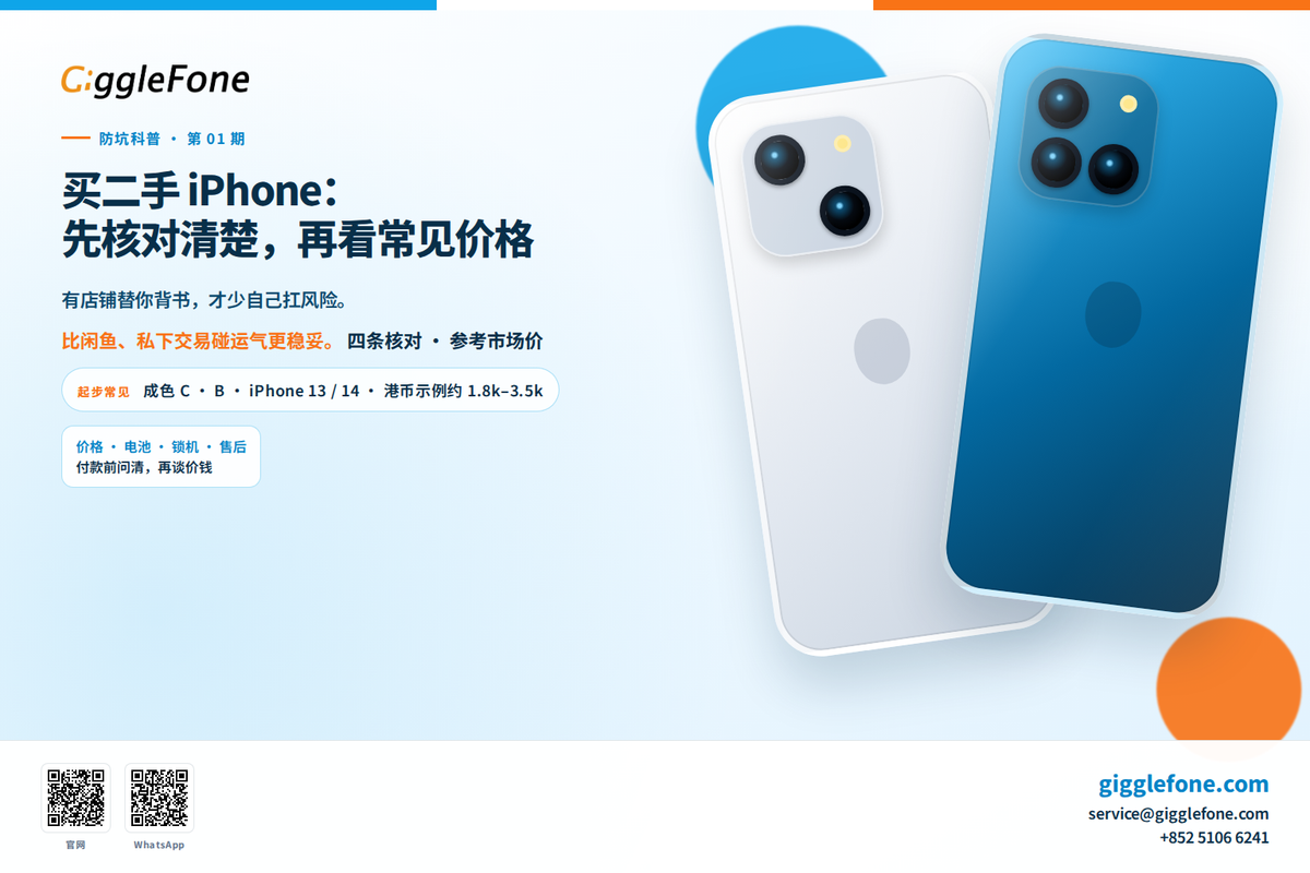 Featured image for: 买二手 iPhone：先核对清楚，再看常见价格