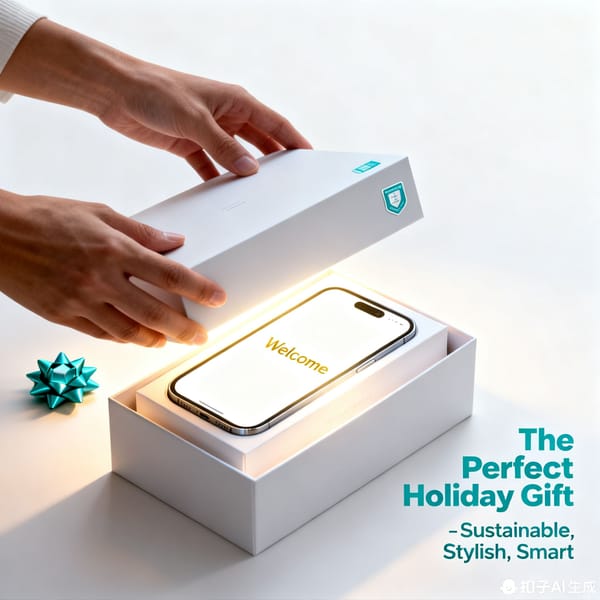 This Holiday, Gift Smarter, Not Just Newer: The Case for a Refurbished iPhone